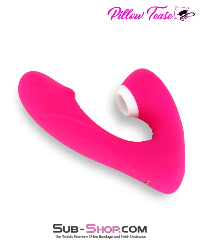 0656M      Fierce Clit Suction Vibrating G-Spot Dildo