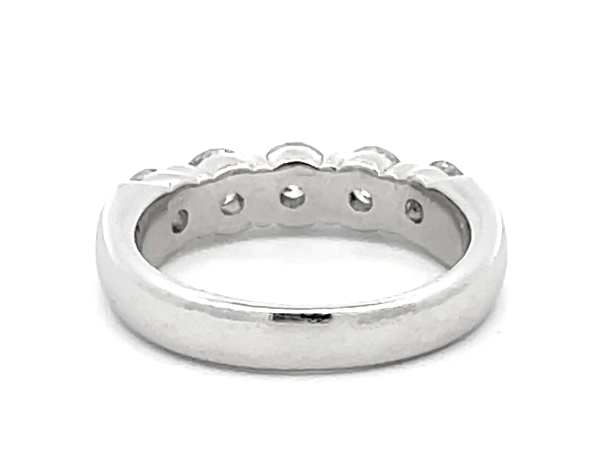1 Carat Diamond Band Ring Platinum
