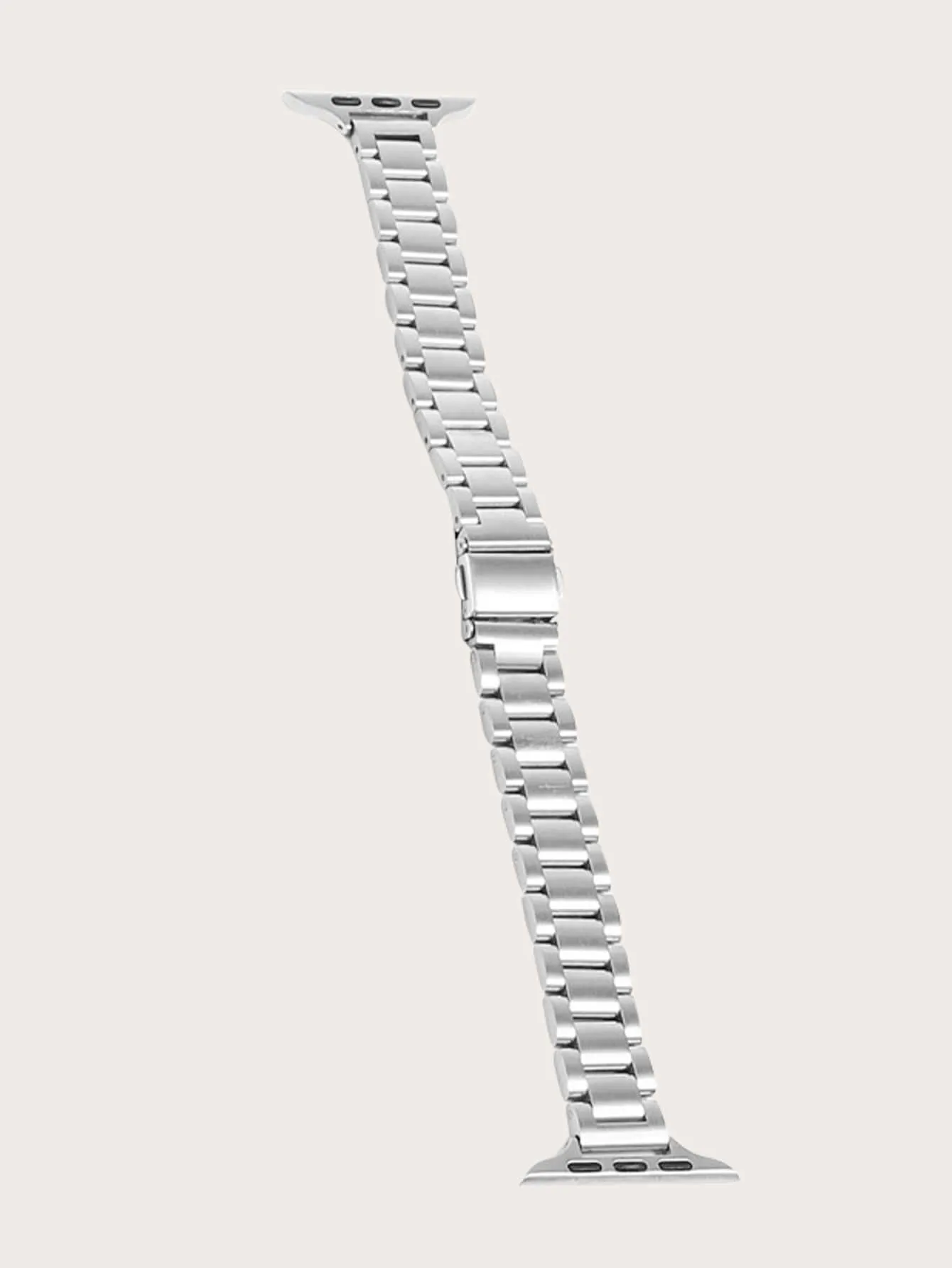 1pc Metal Watchband - Silver