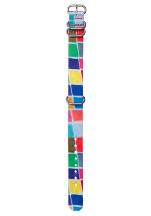 20mm Recycled NATO Band - Pool Tiles