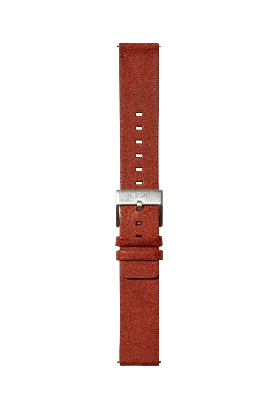 23mm Veg Tanned Leather Band - Cognac