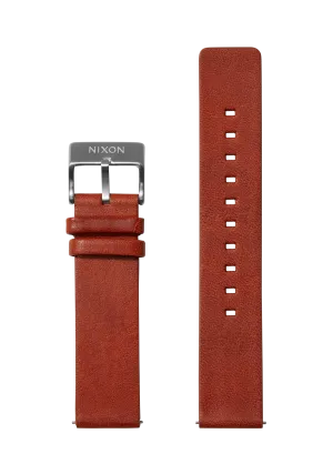 23mm Veg Tanned Leather Band - Cognac