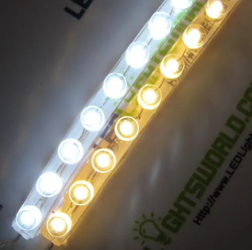 24cm/48cm/72cm/96cm/120cm Waterproof Flexible Grill LED Strip Light for Motorcycle, Car Lighting