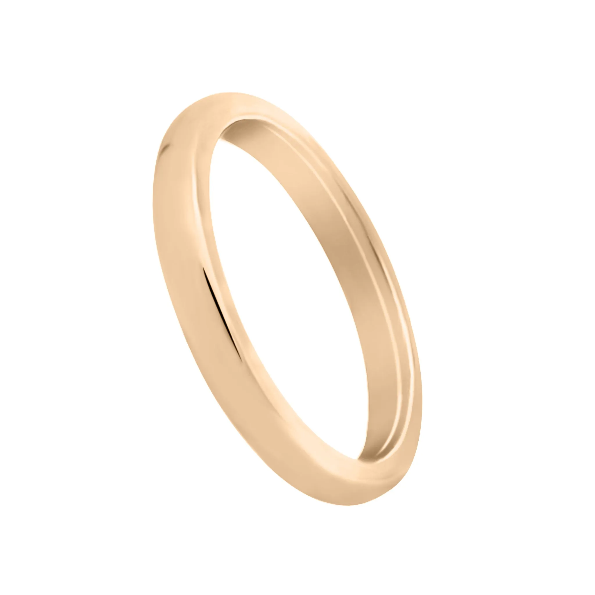 2.5mm European Fit Wedding Band