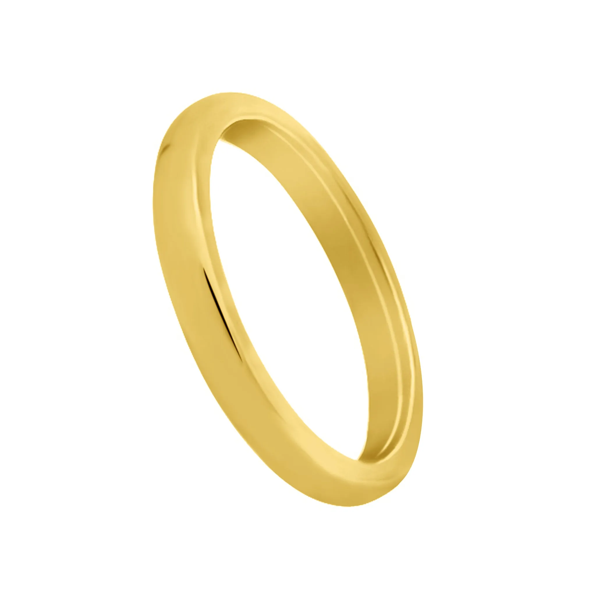 2.5mm European Fit Wedding Band