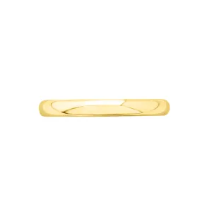 2.5mm European Fit Wedding Band