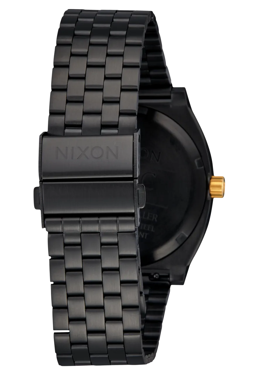 2PAC TIME TELLER Black Gold Watch A1378-010