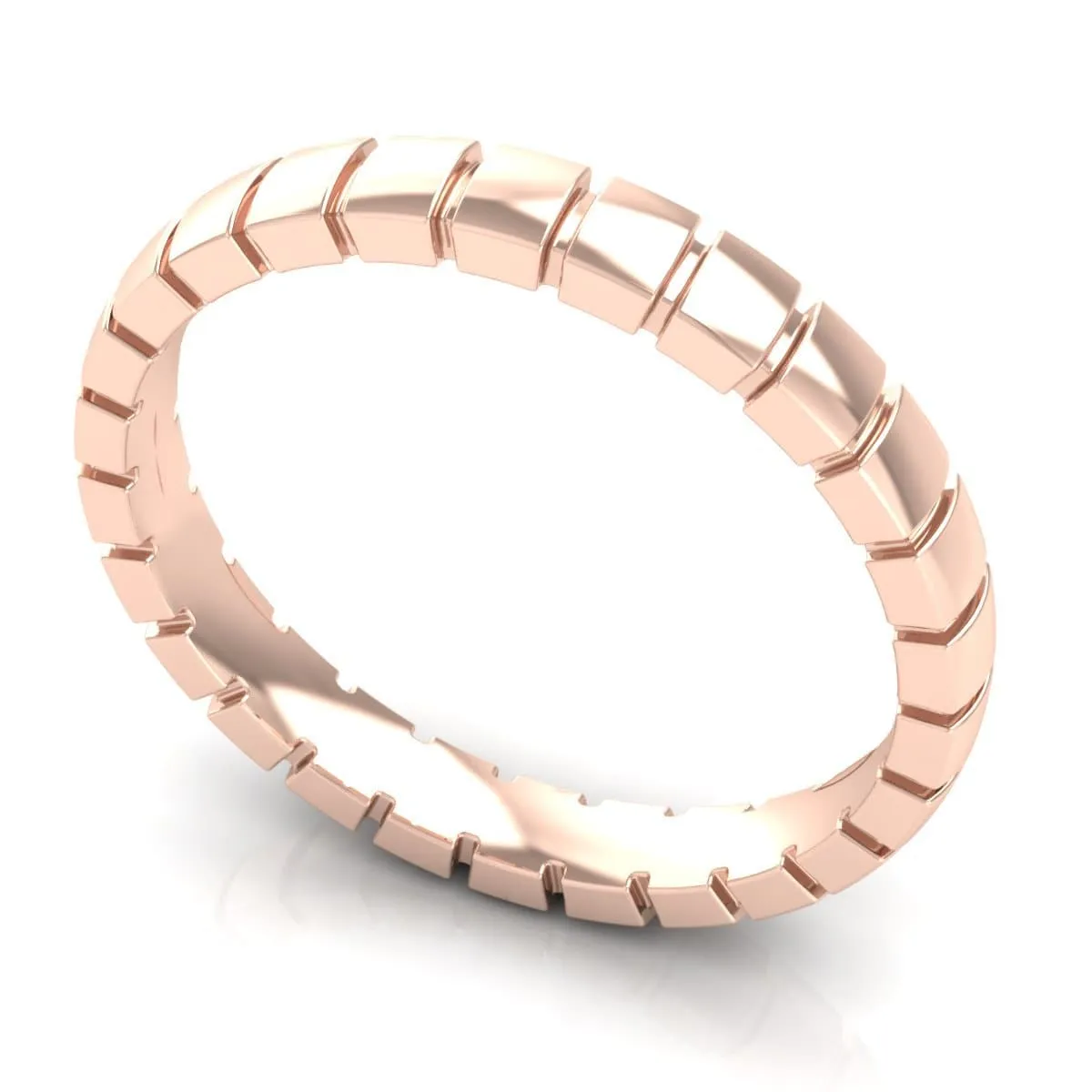 3.0 mm Plain Wedding Band in 14KT, 18KT & Platinum