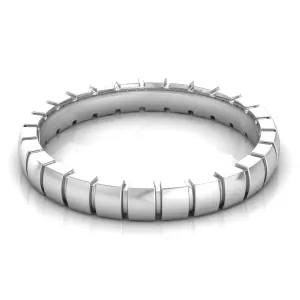 3.0 mm Plain Wedding Band in 14KT, 18KT & Platinum