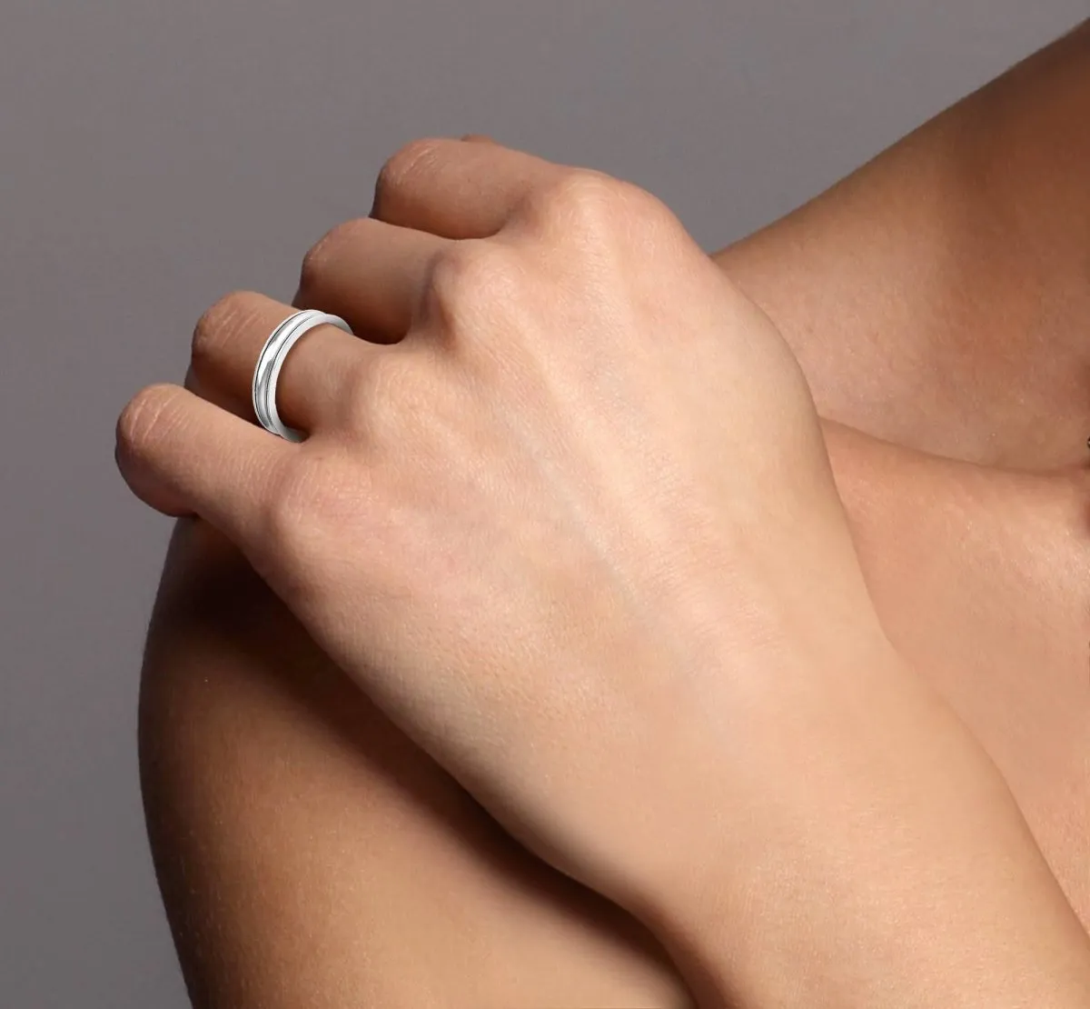 4.0 mm Plain Wedding Band in 14KT, 18KT & Platinum