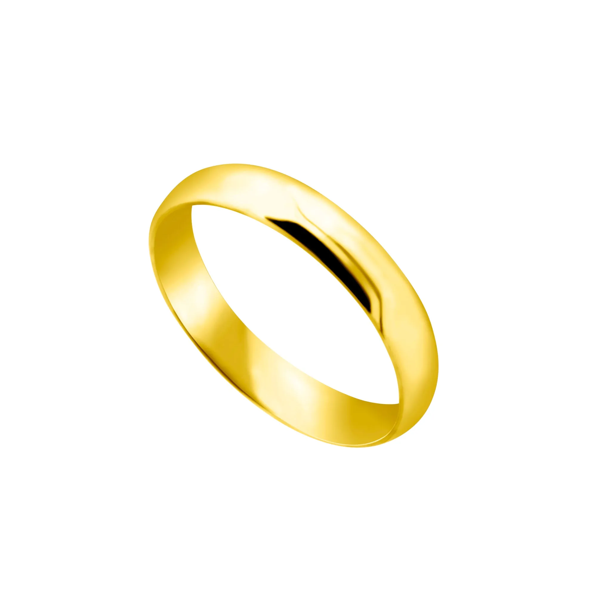 4mm Comfort Fit Wedding Band
