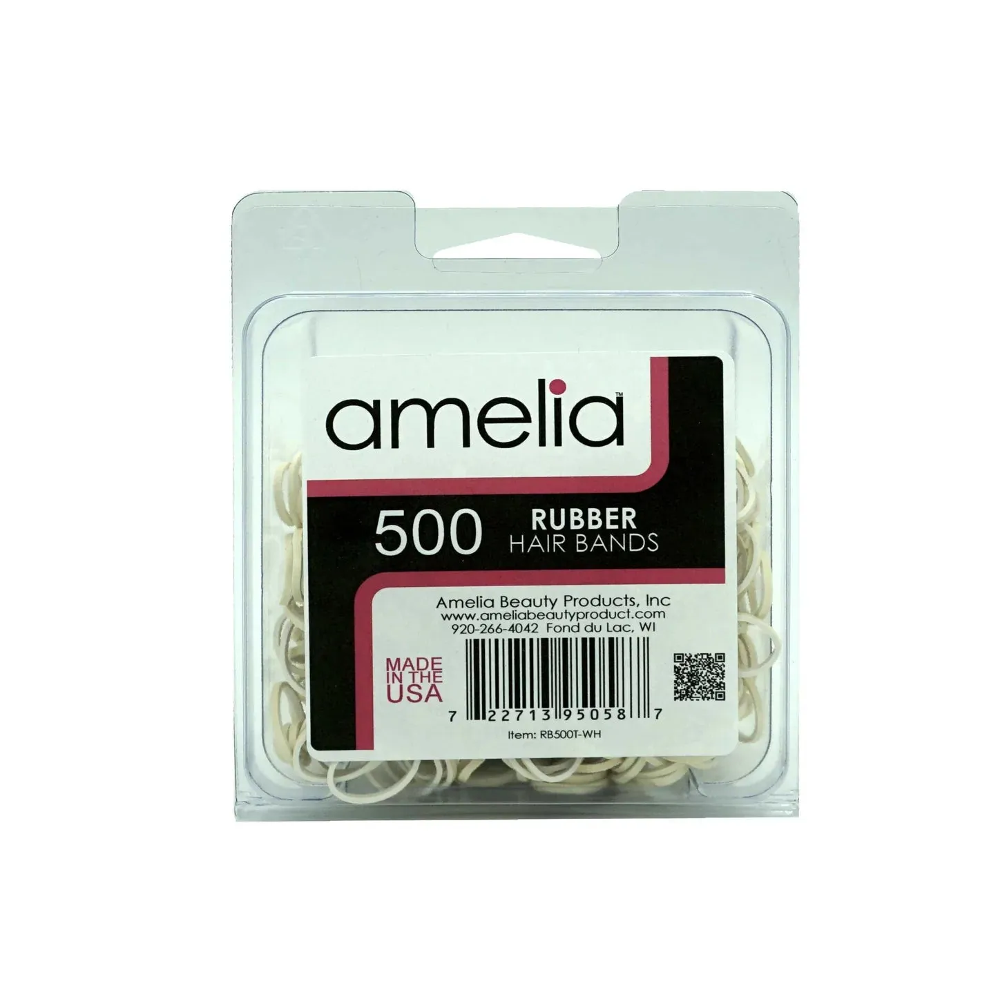 500 Count Cream Rubber Elastics