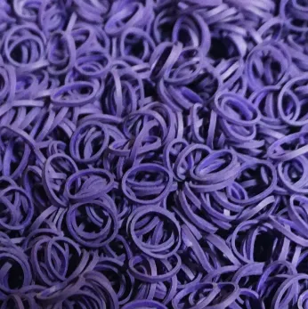 500 Count Purple Rubber Bands