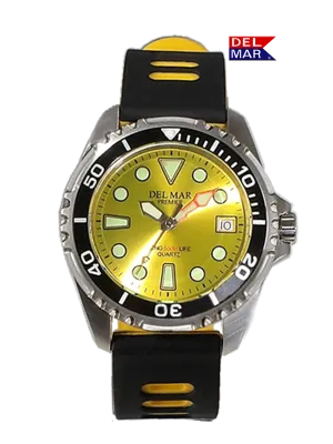 500 Meter Premier Pro Dive Watch #50456 - Yellow Dial