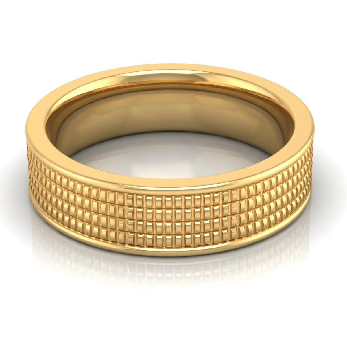 6.0 mm Plain Wedding Band in 14KT, 18KT & Platinum