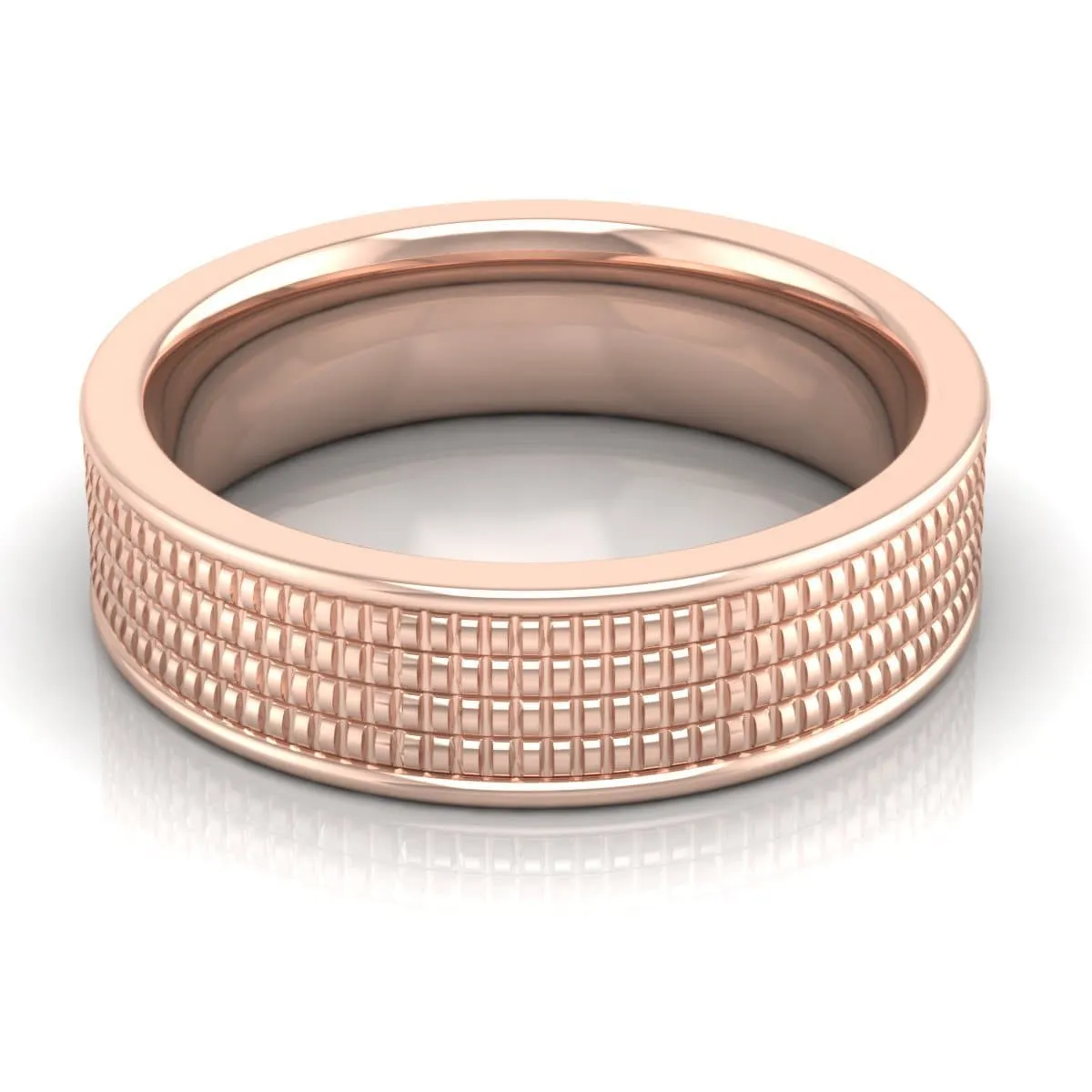6.0 mm Plain Wedding Band in 14KT, 18KT & Platinum
