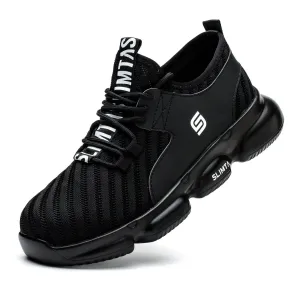 832 Airwalk Black Safety Shoes