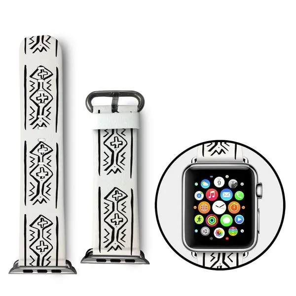 Adinkra/Mudcloth Special Edition Fitbit Versa Lite Bands