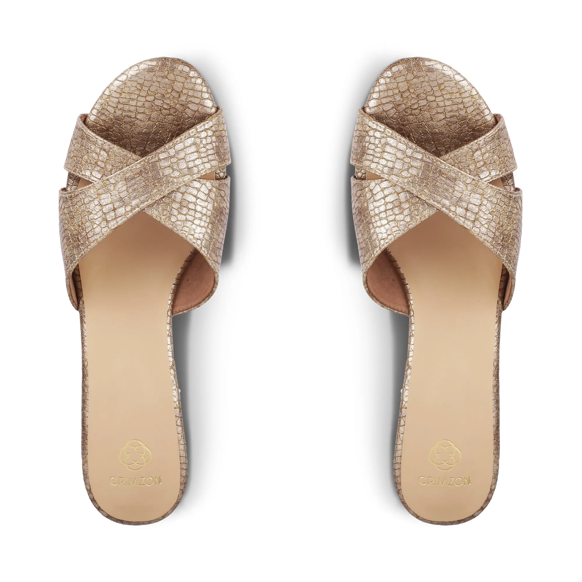 AIYANA- BRONZE WEDGES