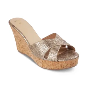 AIYANA- BRONZE WEDGES