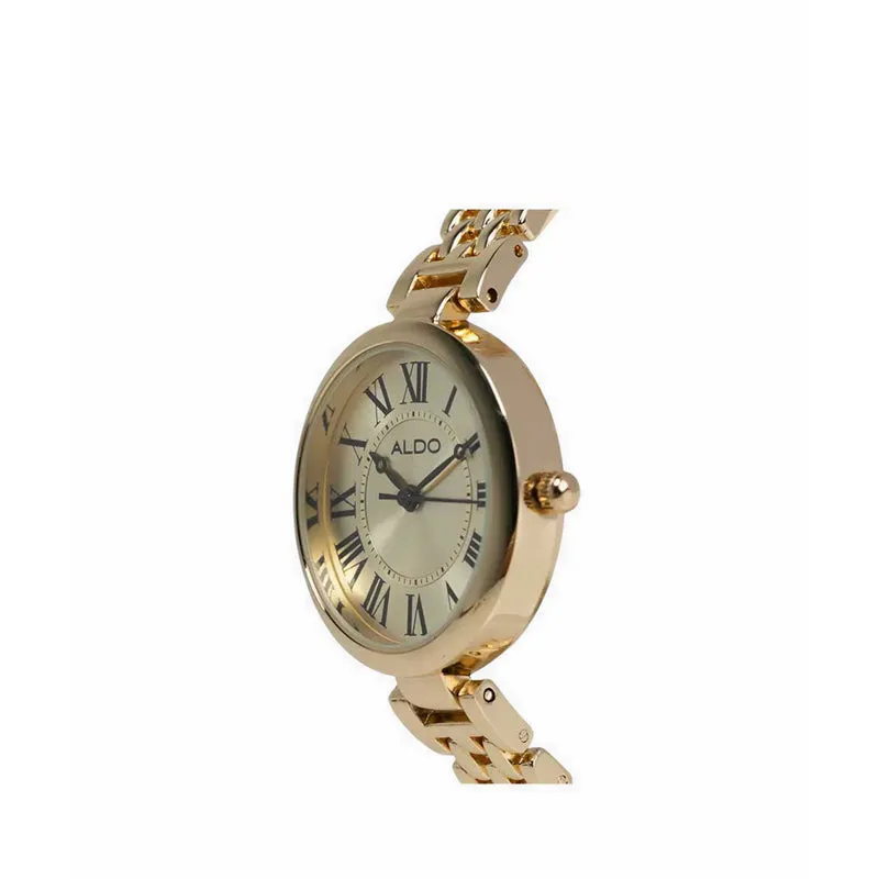 ALDO LANGSIDE WATCH - BLACK/GOLD MULTI