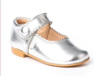 Angelitos - Silver Leather Maryjane 1502