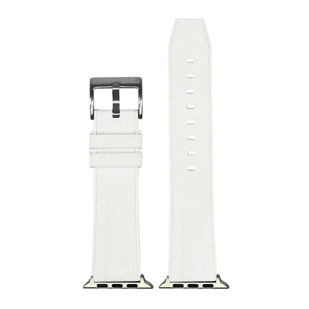 Apple Band - Shark Skin Rubber - White