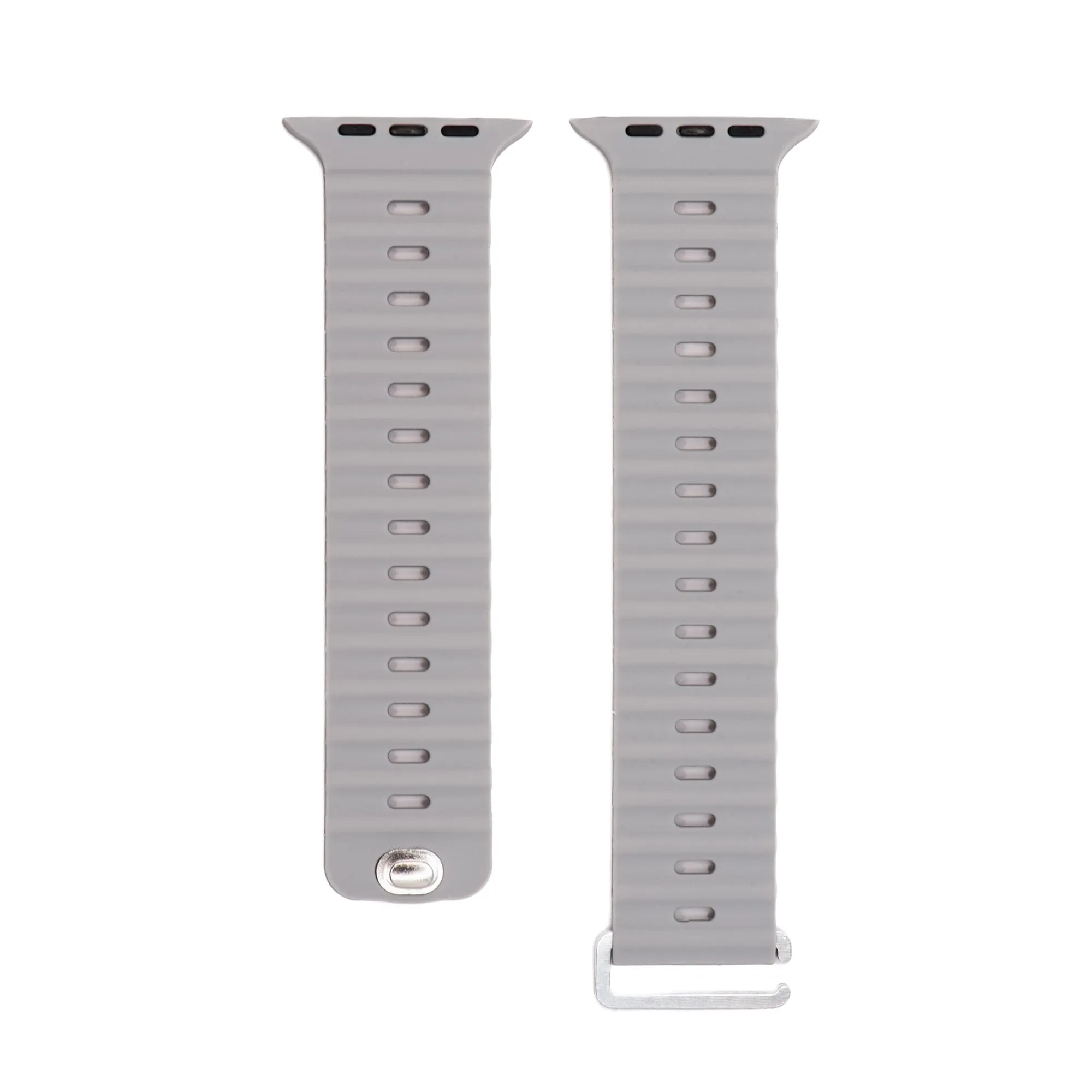 Apple Band - Silicone Oceanica - Gray