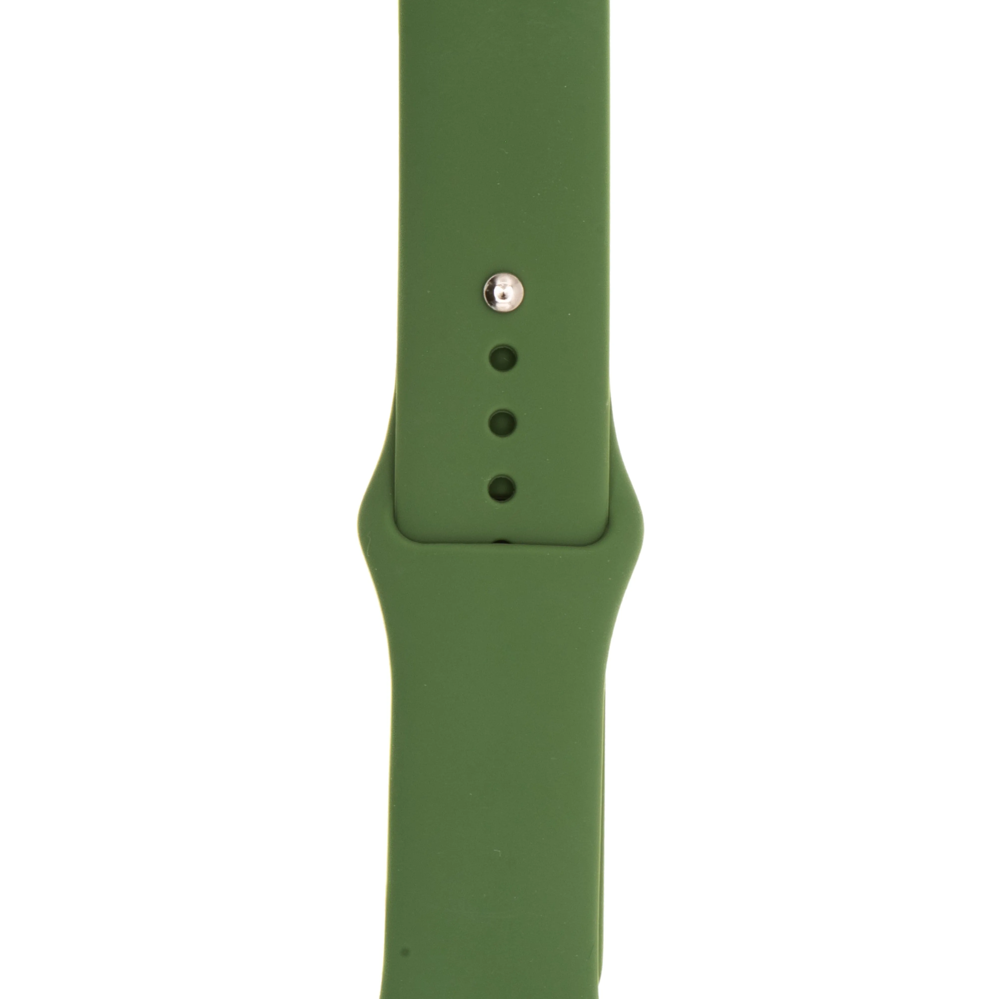 Apple Band Silicone Solid - Evergreen