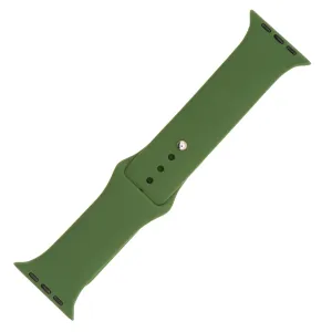 Apple Band Silicone Solid - Evergreen