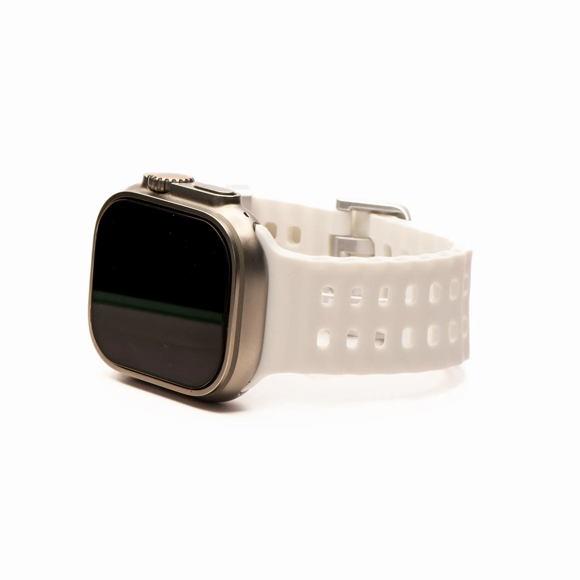 Apple Band - Silicone Wave - White
