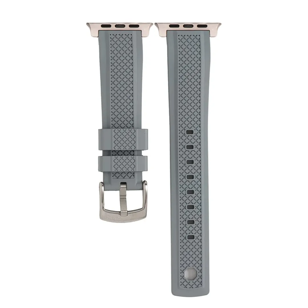 Apple Band ULTRA - Crosshatch Rubber - Gray