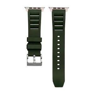 Apple Band ULTRA - Shark Gill Rubber - Green