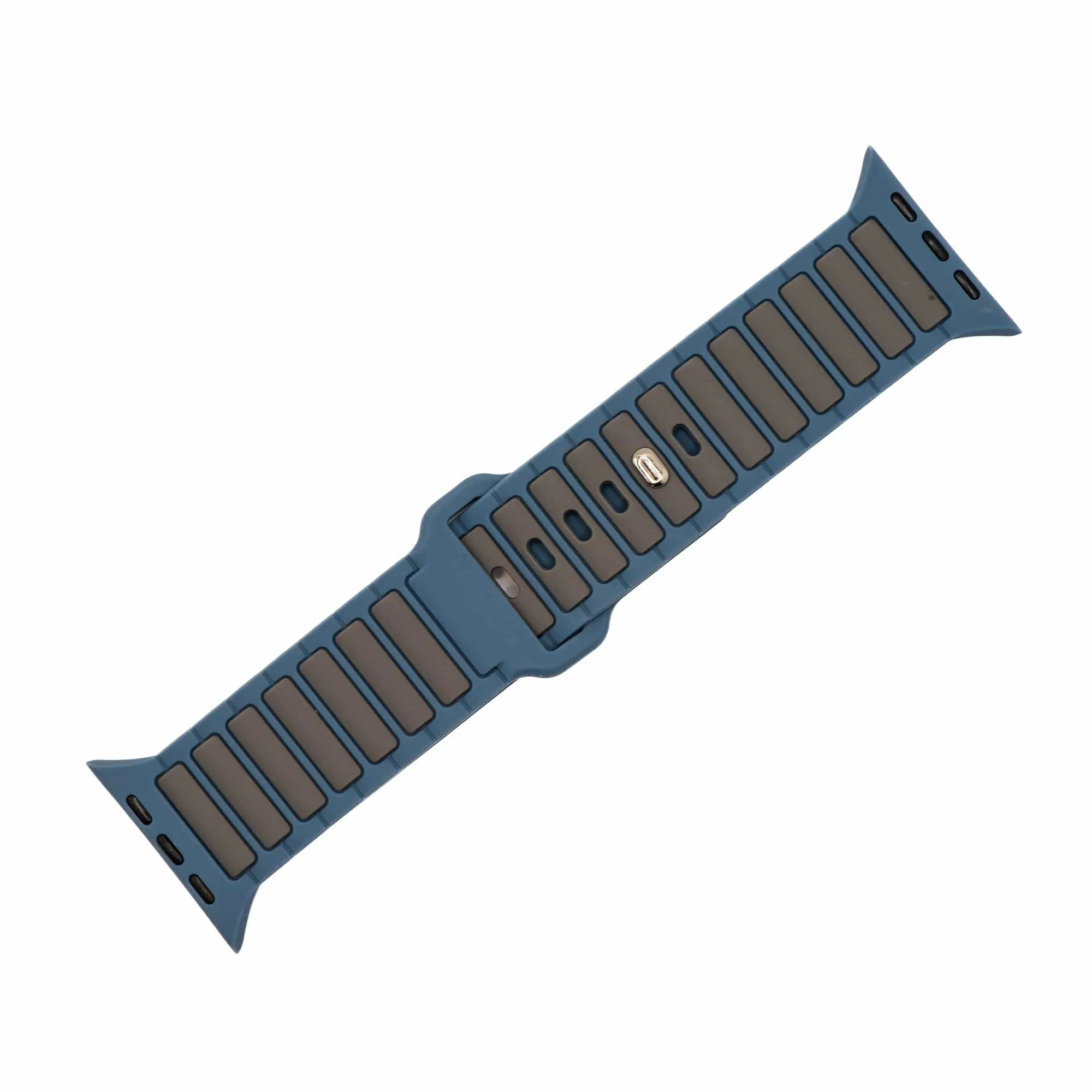 Apple Band ULTRA - Silicone Ripple - Slate & Gray