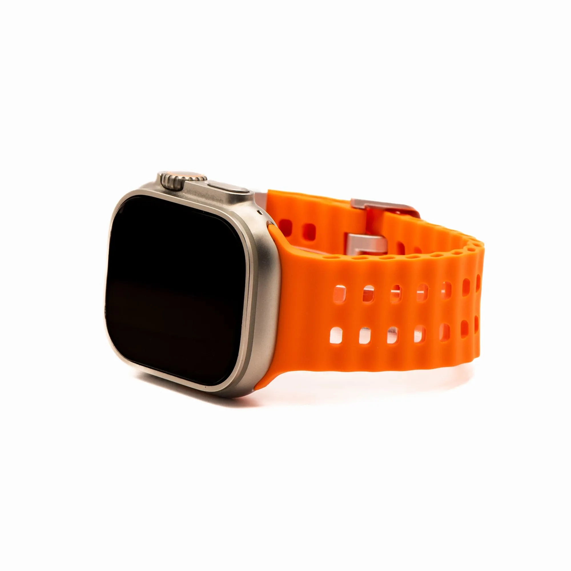 Apple Band ULTRA - Silicone Wave - Orange