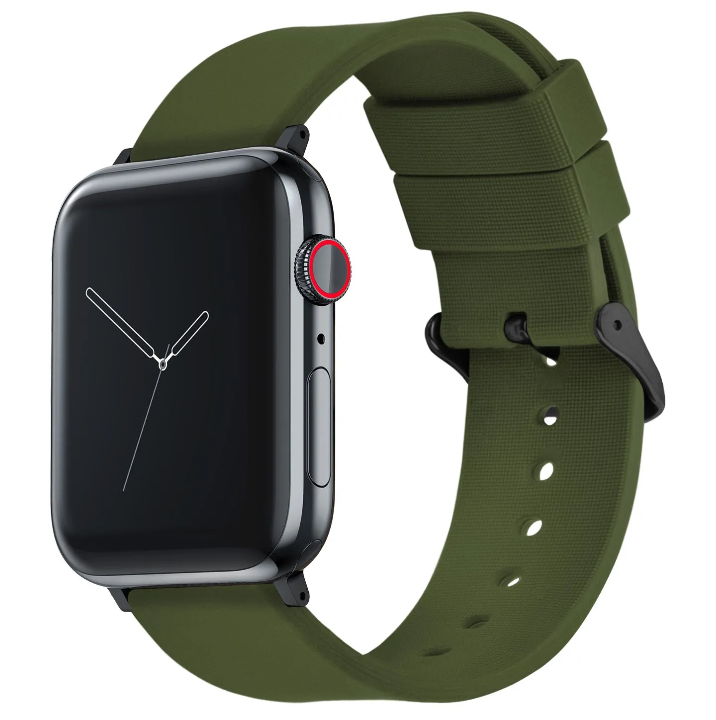 Apple Silicone Army Watch Band (Sale Large Apple Watch)