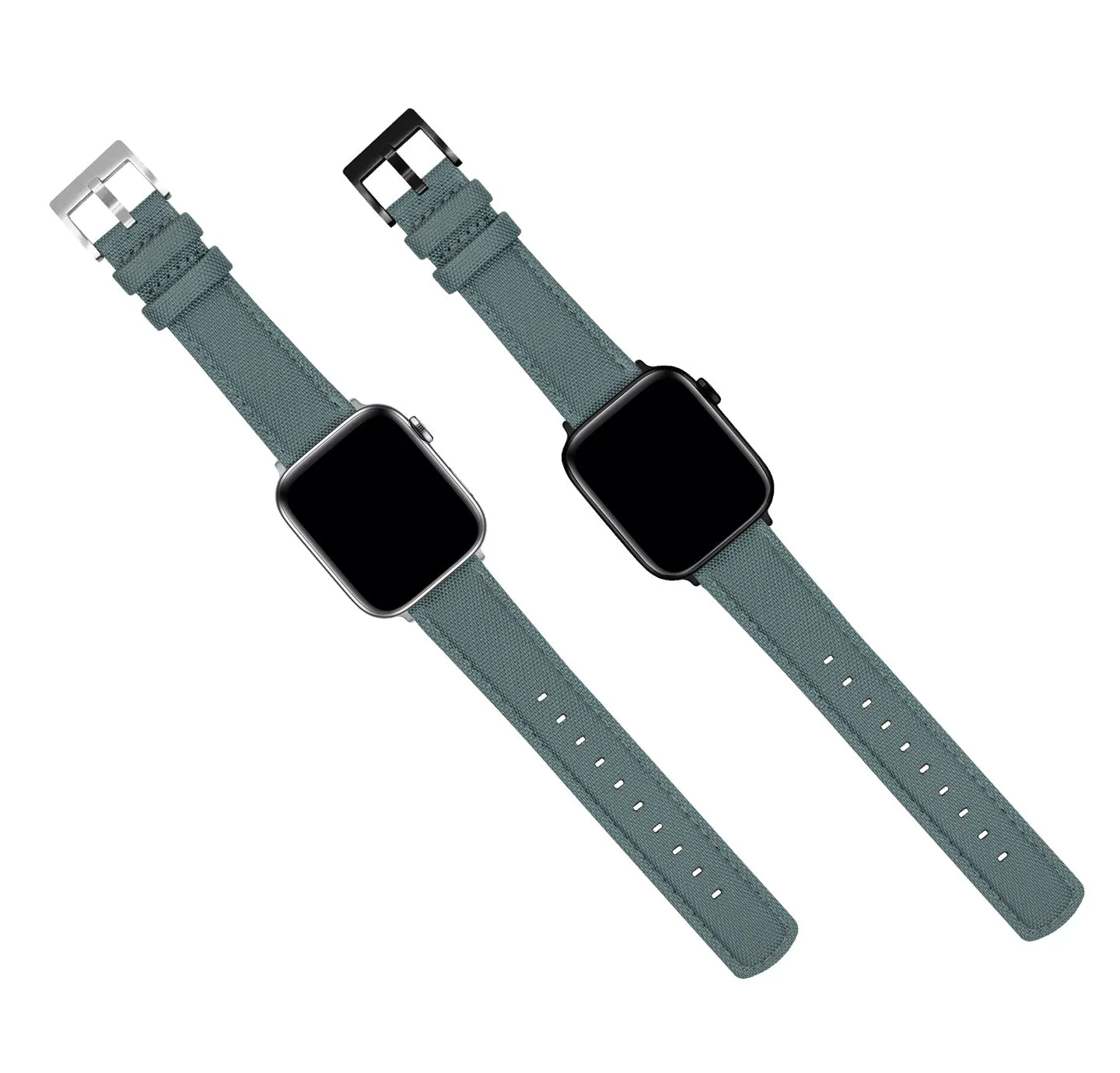 Apple Watch Slate Grey Sailcloth Watch Band