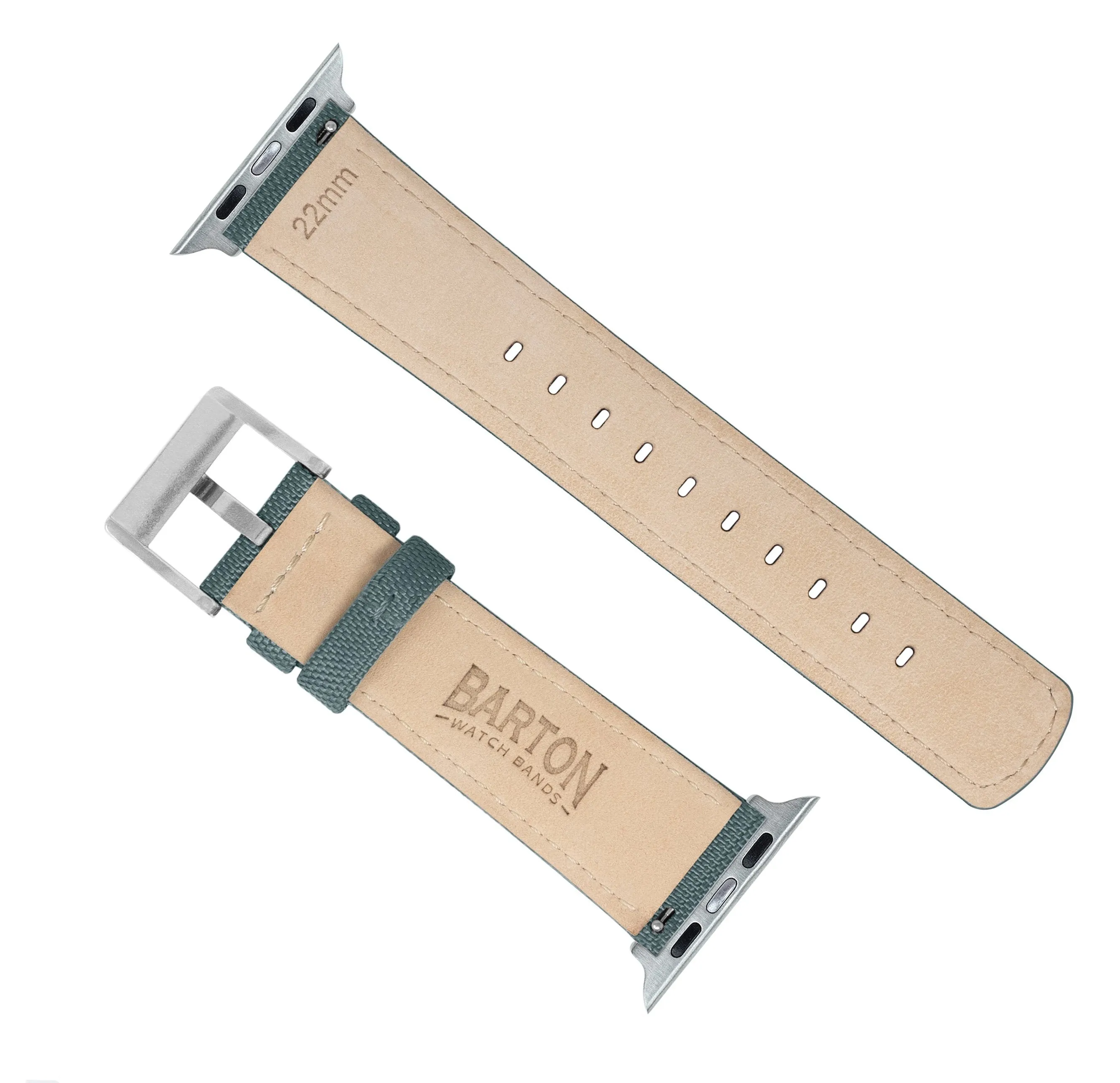 Apple Watch Slate Grey Sailcloth Watch Band