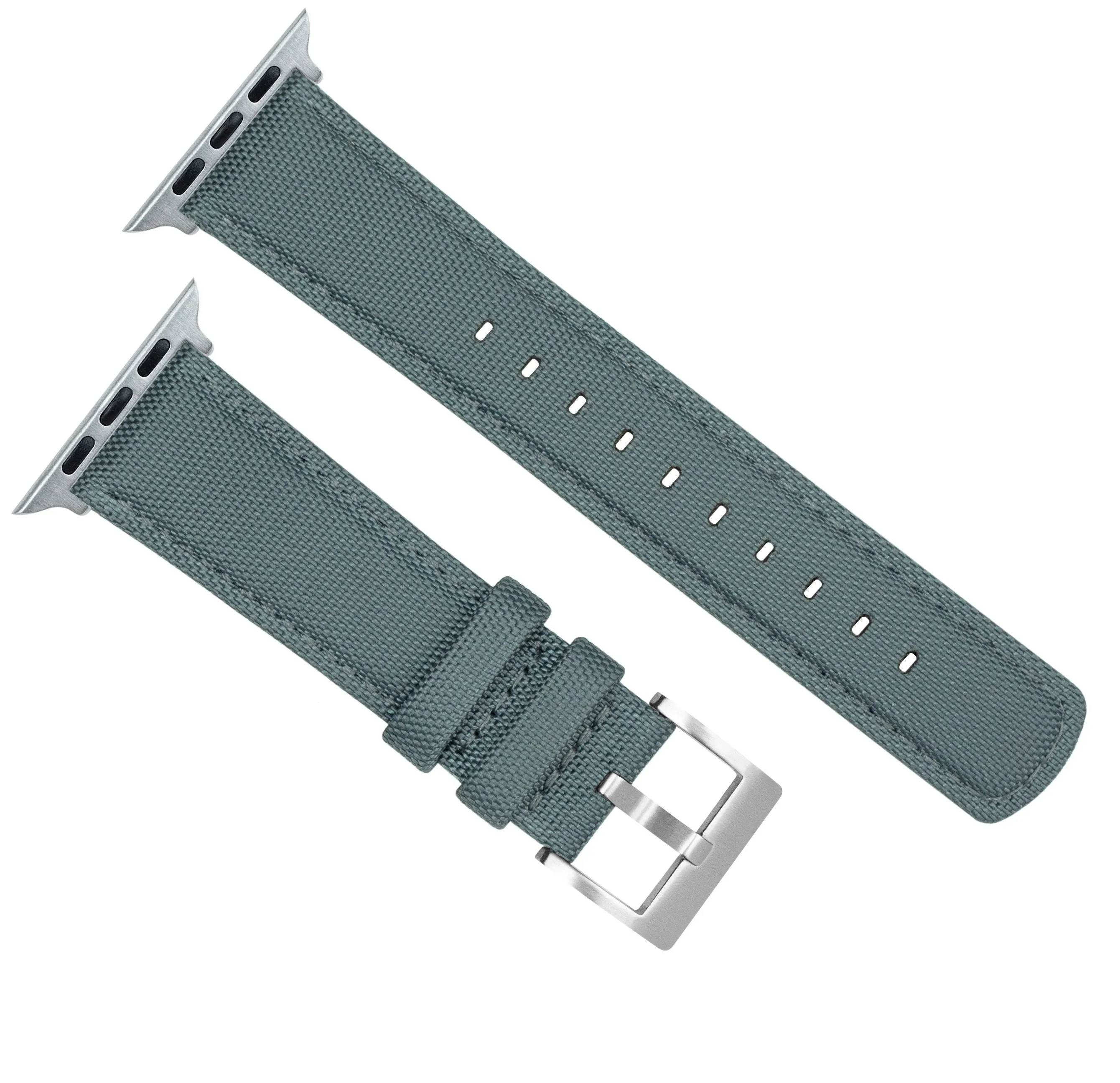 Apple Watch Slate Grey Sailcloth Watch Band