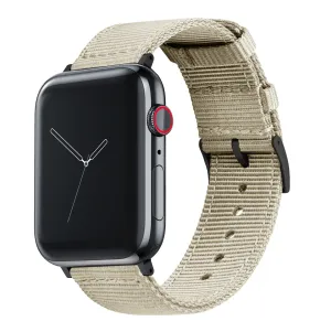 Apple Watch Two Piece NATO® style Khaki Tan Watch Band