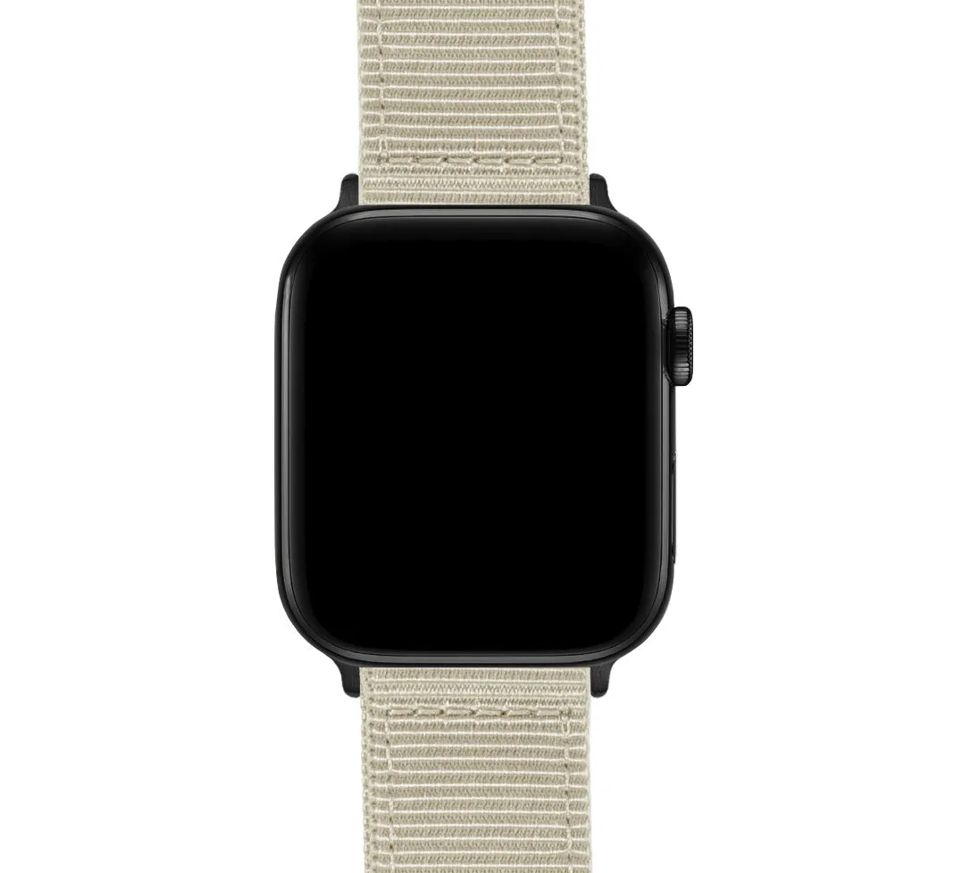 Apple Watch Two Piece NATO® style Khaki Tan Watch Band