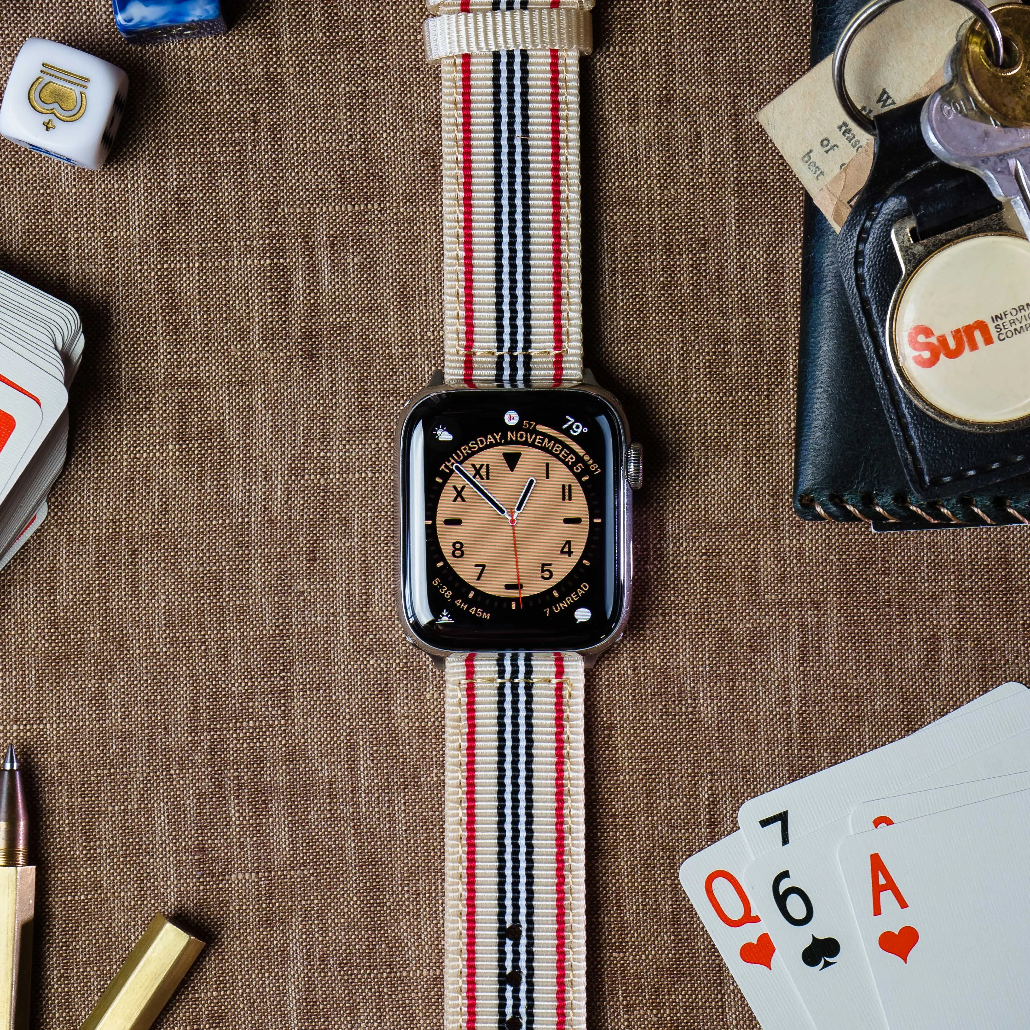 Apple Watch Two Piece NATO® style Retro Watch Band