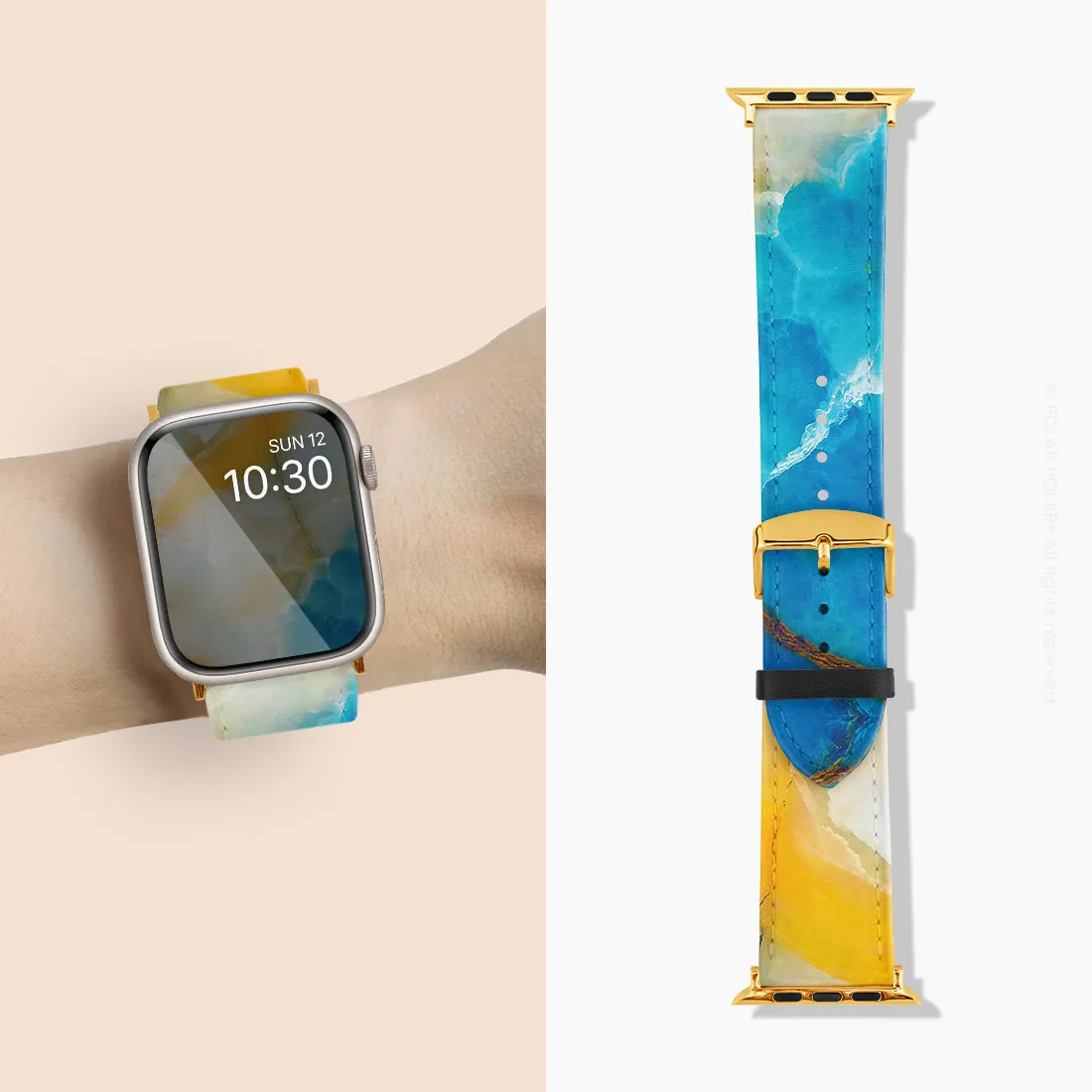 Aqua Sunlight - Apple Watch Band