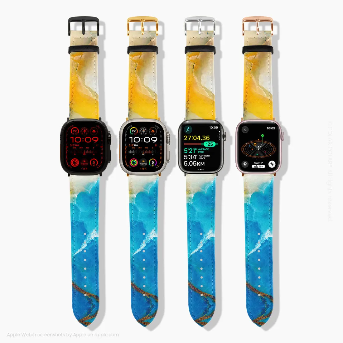 Aqua Sunlight - Apple Watch Band