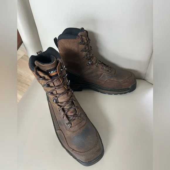 ARIAT INTREPID 8” WATERPROOF COMPOSITE TOE BOOT(10020079)Size 7 WIDE