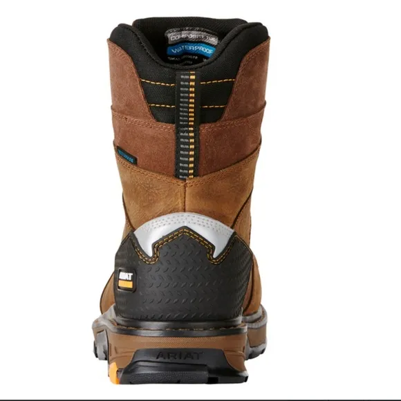 ARIAT INTREPID 8” WATERPROOF COMPOSITE TOE BOOT(10020079)Size 7 WIDE