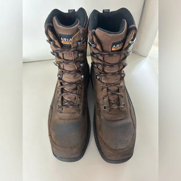 ARIAT INTREPID 8” WATERPROOF COMPOSITE TOE BOOT(10020079)Size 7 WIDE