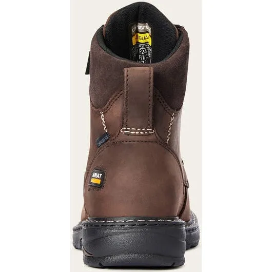 Ariat Women's Casey 6" Comp Toe Metguard Work Boot - Brown - 10033995