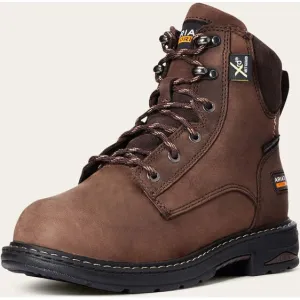 Ariat Women's Casey 6" Comp Toe Metguard Work Boot - Brown - 10033995