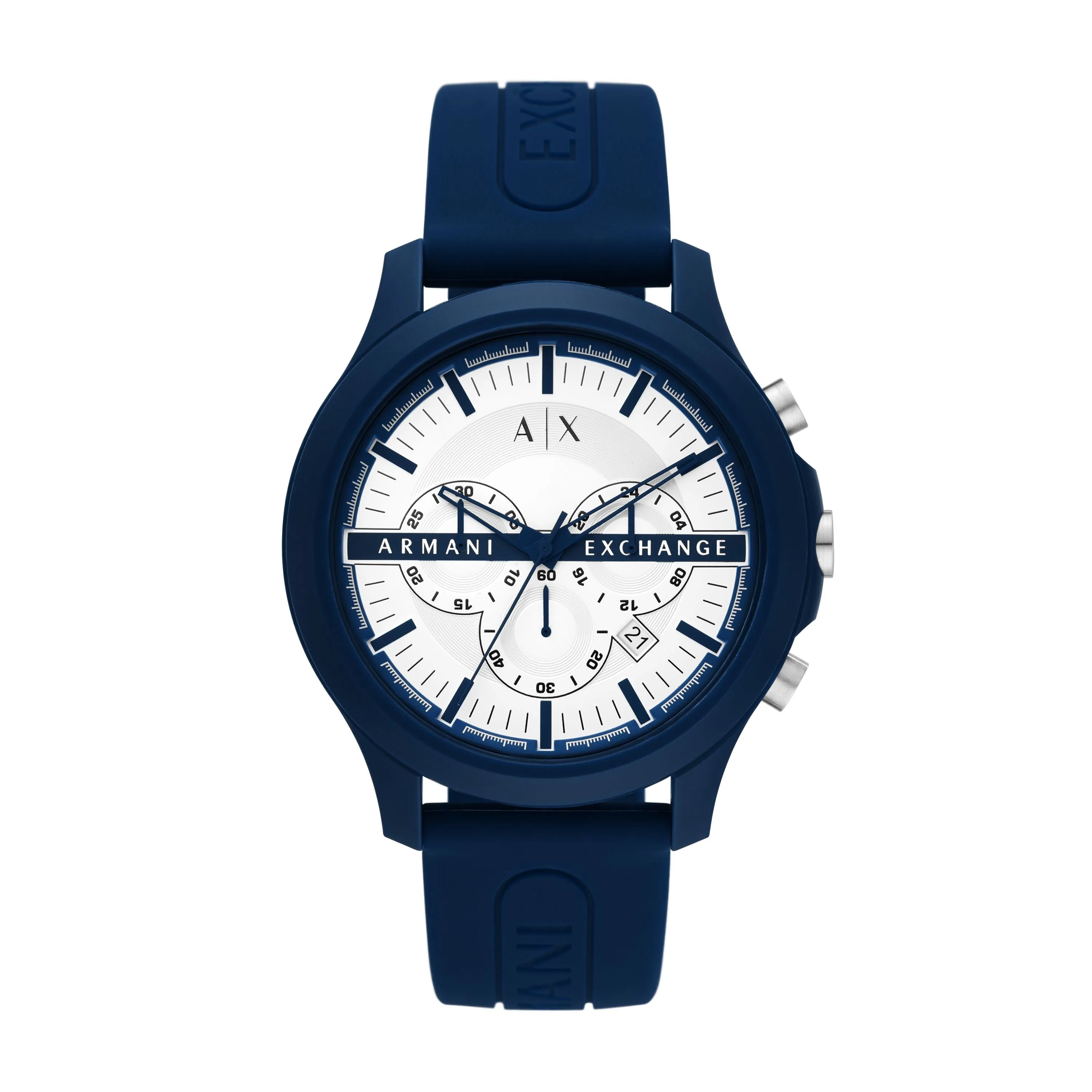 Armani Exchange Hampton Analog White Dial Men's Watch